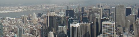 View from Empire State Building - Towards the Hudson River
