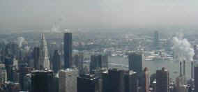 View from Empire State Building - 86th Floor - Towards the East River