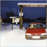 Click to enlarge Photo of Winter Scenes in the beautiful natural Pasvik Valley on the Arctic Norwegian-Russian Frontier at 70 degrees North .