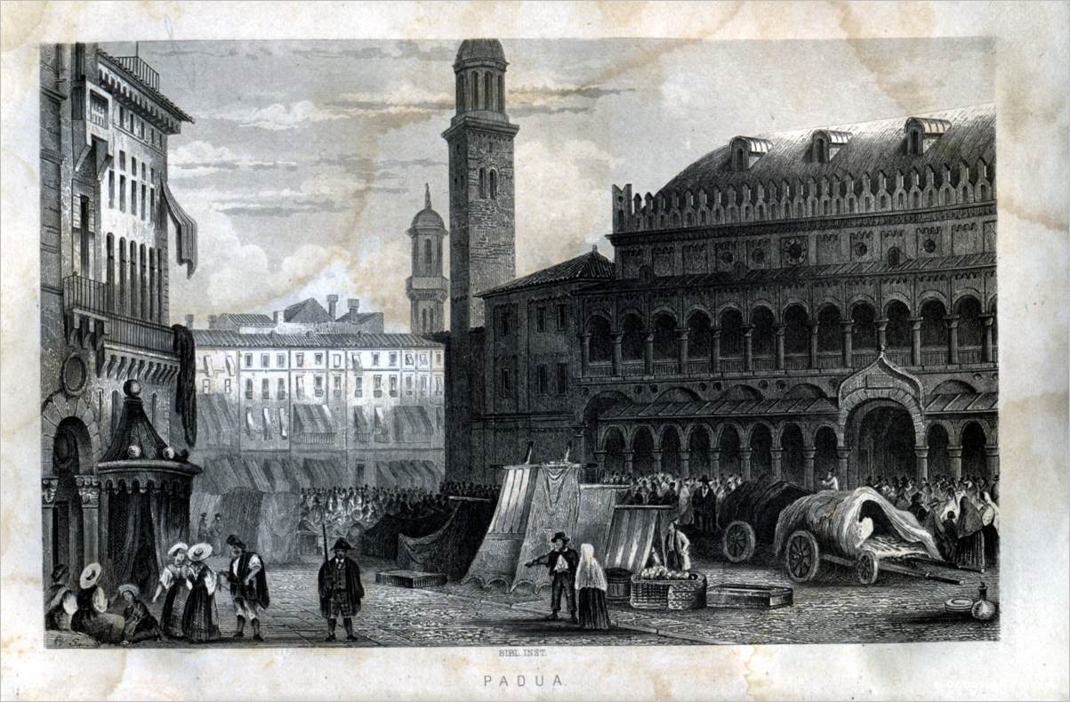 Padua- 1874 - Engravings