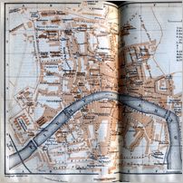 Click to enlarge Historic Map, Engraving or Timetable of Pisa or  Northern Italy
