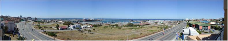 View from the balcony of the Paxton Hotel - Port Elizabeth