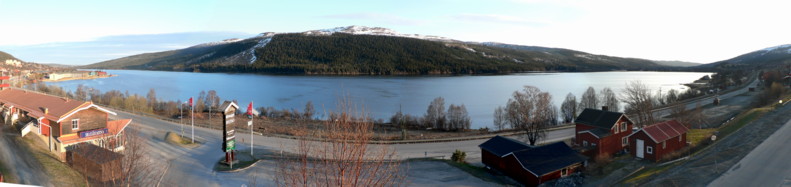 View of Aresjon Lake (378Meters) during Sunset - May 2007