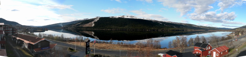 Aresjon Lake (378 Meters) during Sunrise - May 2007