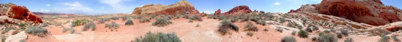 Valley of Fire State Park amongst the White Domes where the Classic Western Film - The Professionals was shot!