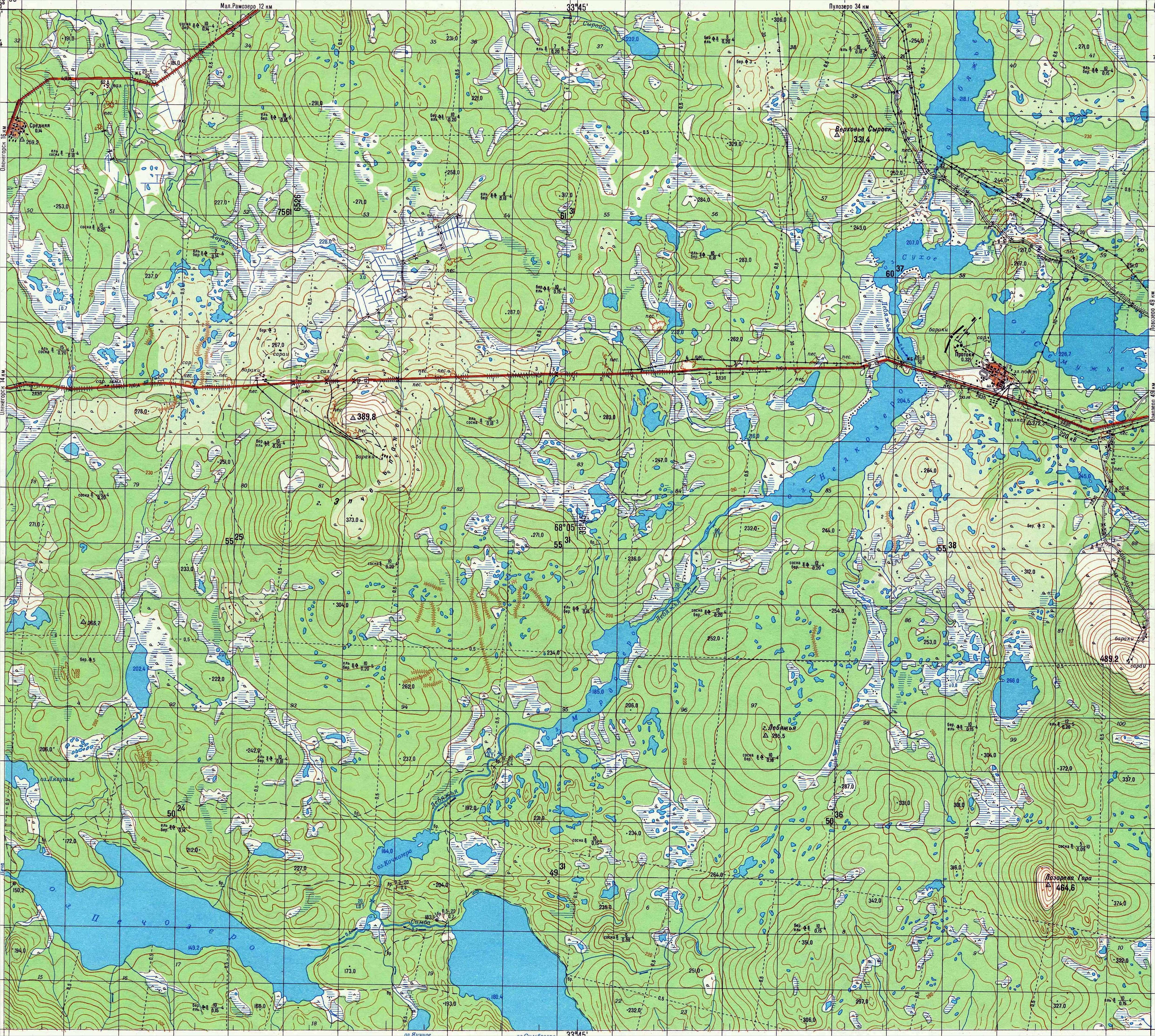 Map 2 - Протоки - Protoki