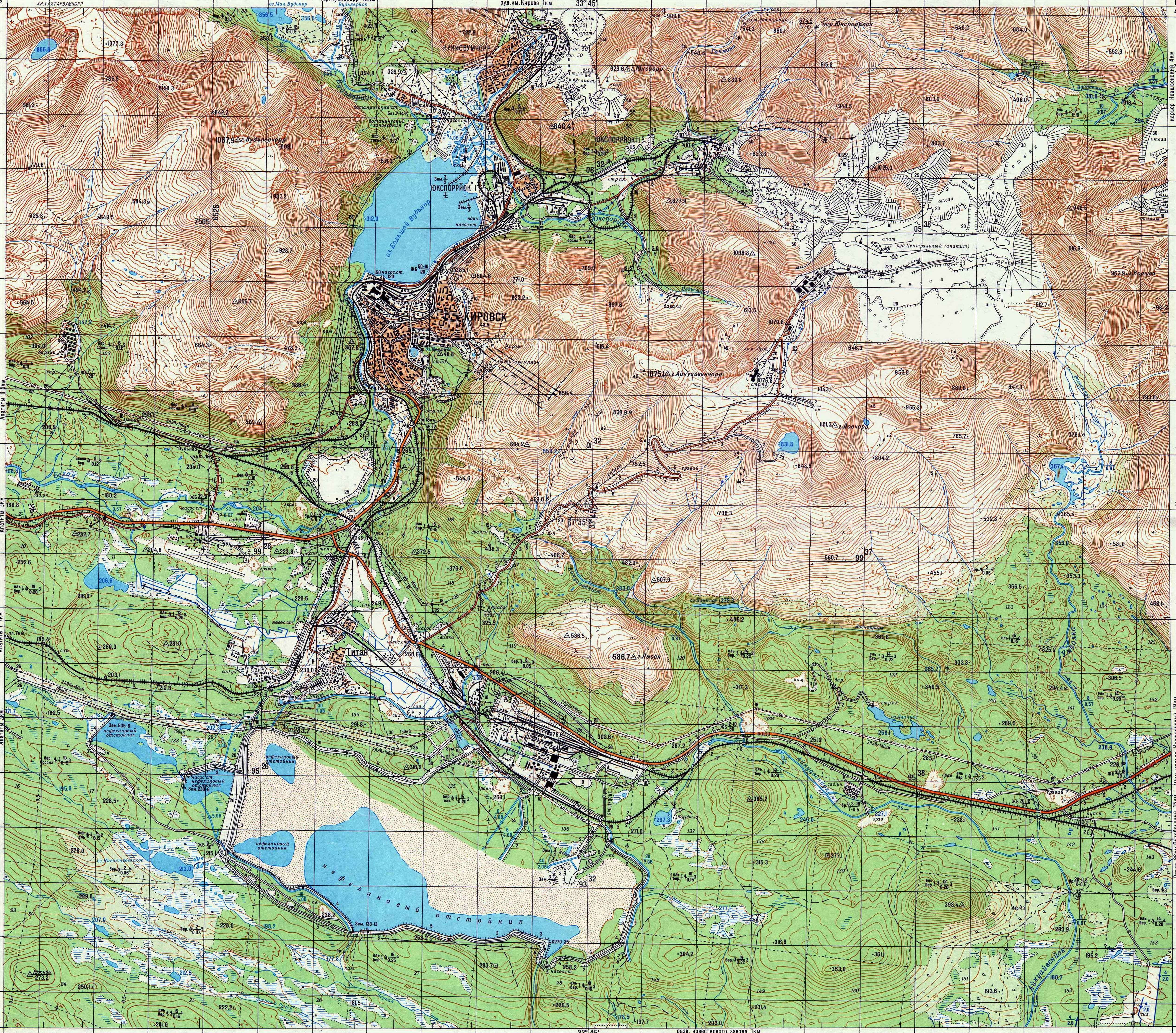 Map 17 -  ировск - Kirovsk