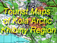 Click here to download detailed tourist maps that are essential for walking or hiking in the Wild Arctic Khibini Mountains!