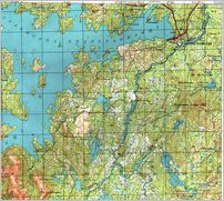 ��������������� - Verkhnetulomski - 2  :  Click to enlarge to Full Size Lapland Map (around 2Mbytes file size, so please be patient!)