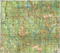 ���������� - Olenogorsk - 1  :  Click to enlarge to Full Size Lapland Map (around 2Mbytes file size, so please be patient!)