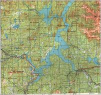 ��������������� - Verkhnetulomski - 3  :  Click to enlarge to Full Size Lapland Map (around 2Mbytes file size, so please be patient!)