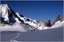 Click to enlarge Alpine Photo - French, Swiss and Austrian Alps