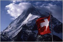 Click to enlarge Alpine Photo - French, Swiss and Austrian Alps