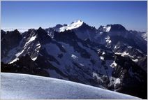 Click to enlarge Alpine Photo - French, Swiss and Austrian Alps