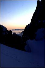 Click to enlarge Vertical Alpine Photo - French, Swiss and Austrian Alps