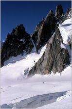 Click to enlarge Vertical Alpine Photo - French, Swiss and Austrian Alps