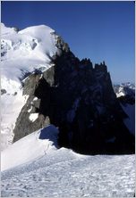 Click to enlarge Vertical Alpine Photo - French, Swiss and Austrian Alps