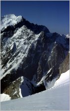 Click to enlarge Vertical Alpine Photo - French, Swiss and Austrian Alps