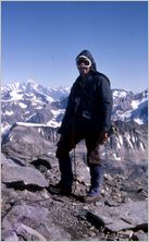 Click to enlarge Vertical Alpine Photo - French, Swiss and Austrian Alps