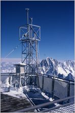 Click to enlarge Vertical Alpine Photo - French, Swiss and Austrian Alps