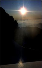 Click to enlarge Vertical Alpine Photo - French, Swiss and Austrian Alps