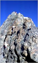 Click to enlarge Vertical Alpine Photo - French, Swiss and Austrian Alps