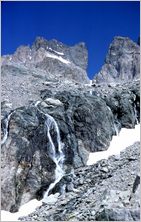 Click to enlarge Vertical Alpine Photo - French, Swiss and Austrian Alps