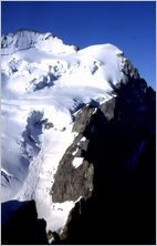 Click to enlarge Vertical Alpine Photo - French, Swiss and Austrian Alps