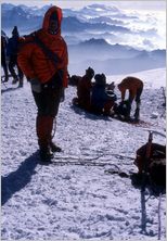 Click to enlarge Vertical Alpine Photo - French, Swiss and Austrian Alps