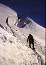 Click to enlarge Vertical Alpine Photo - French, Swiss and Austrian Alps