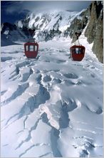 Click to enlarge Vertical Alpine Photo - French, Swiss and Austrian Alps