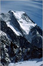 Click to enlarge Vertical Alpine Photo - French, Swiss and Austrian Alps