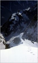 Click to enlarge Vertical Alpine Photo - French, Swiss and Austrian Alps
