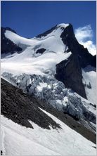 Click to enlarge Vertical Alpine Photo - French, Swiss and Austrian Alps