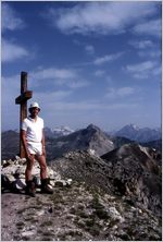 Click to enlarge Vertical Alpine Photo - French, Swiss and Austrian Alps